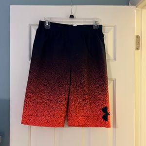 Under Armour boys swimming trunks.